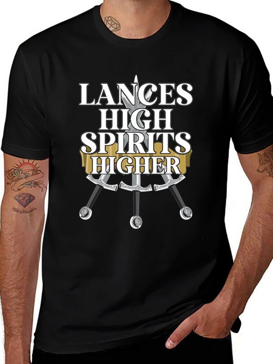 Lances High Spirits Higher Black T-Shirt
