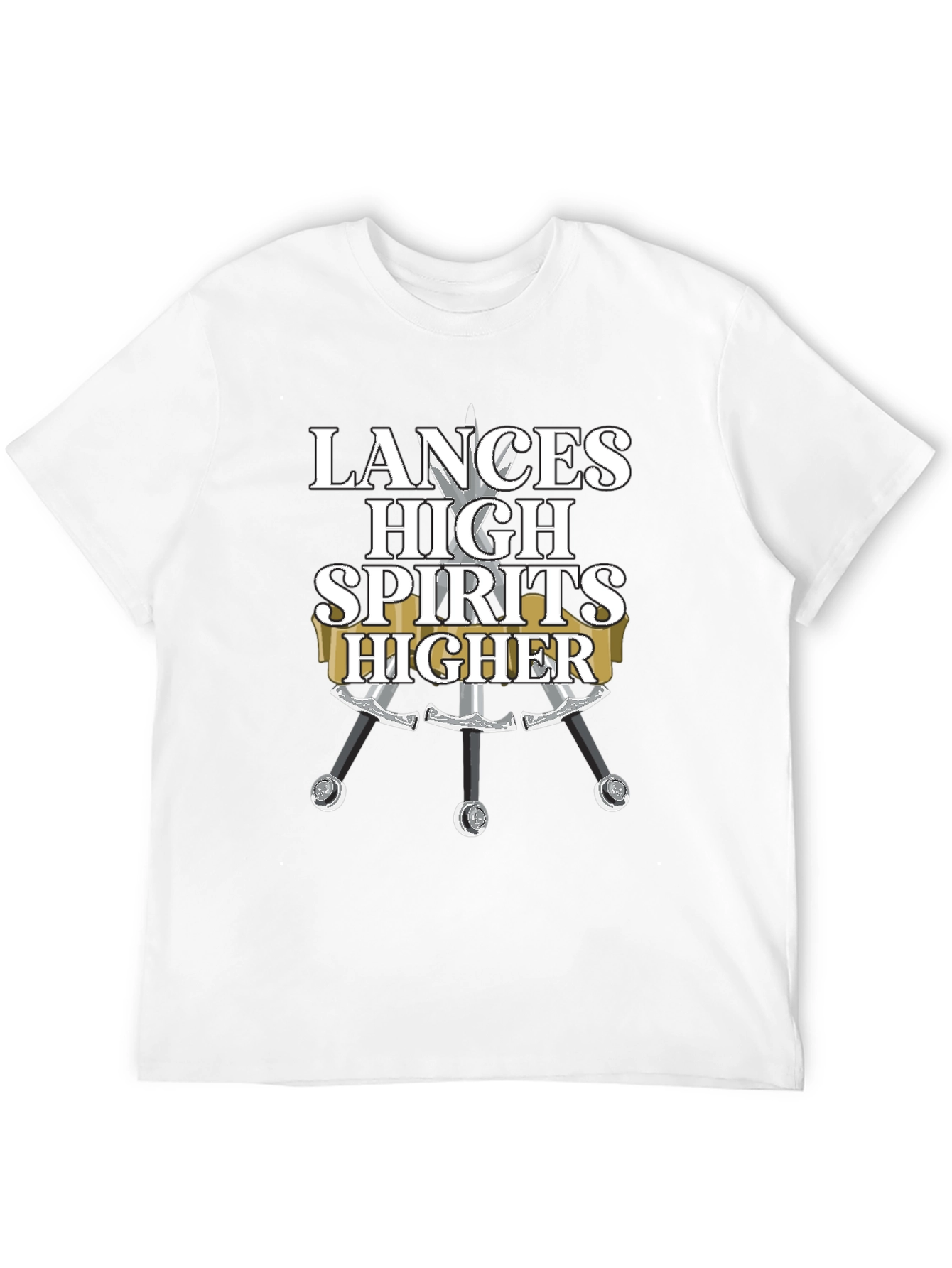 Lances High Spirits Higher Black T-Shirt