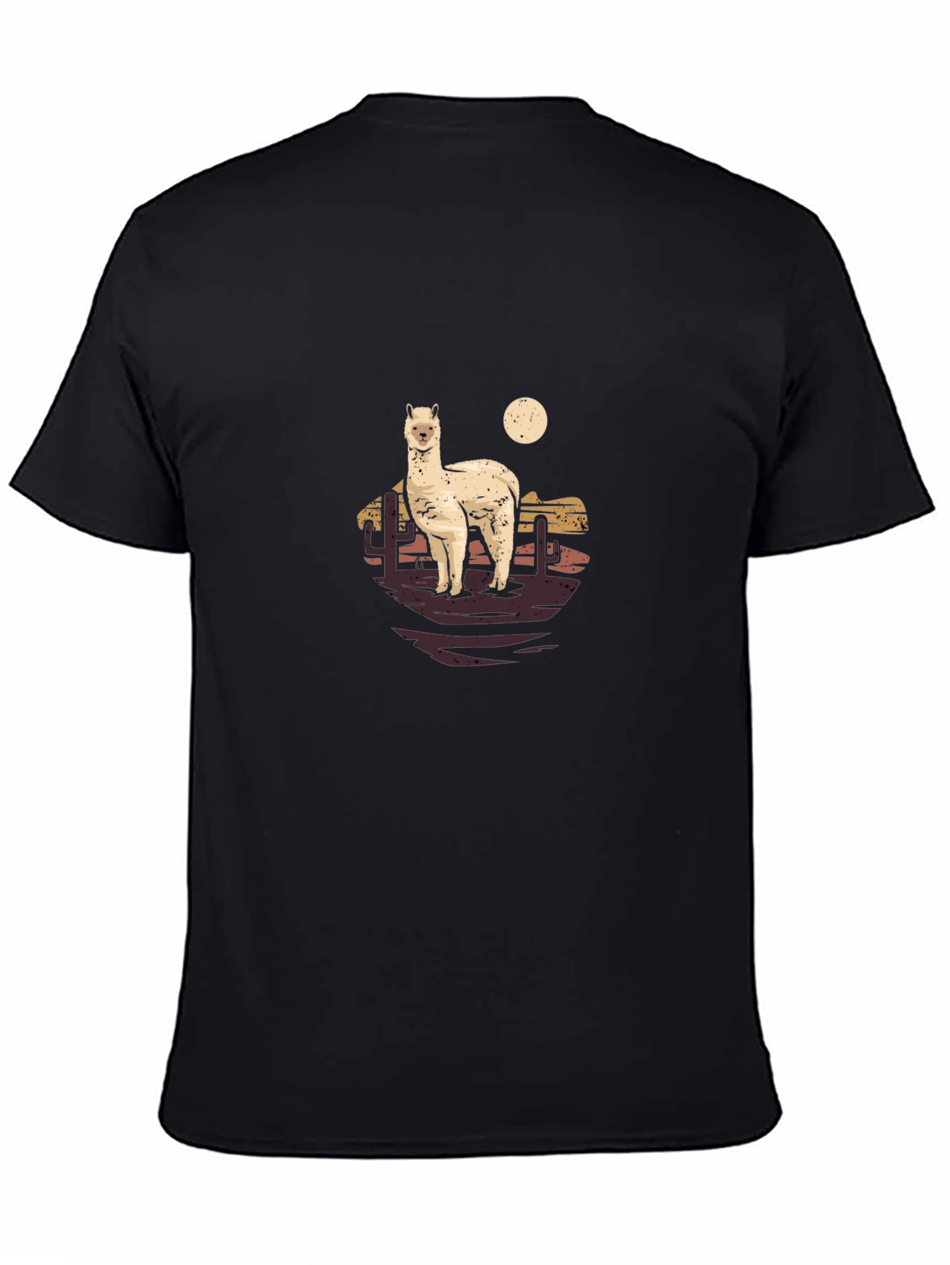Desert Alpaca Graphic Tee - Trendy & Unique Design