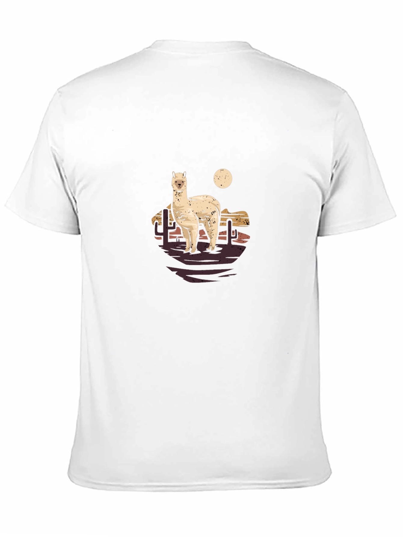 Desert Alpaca Graphic Tee - Trendy & Unique Design