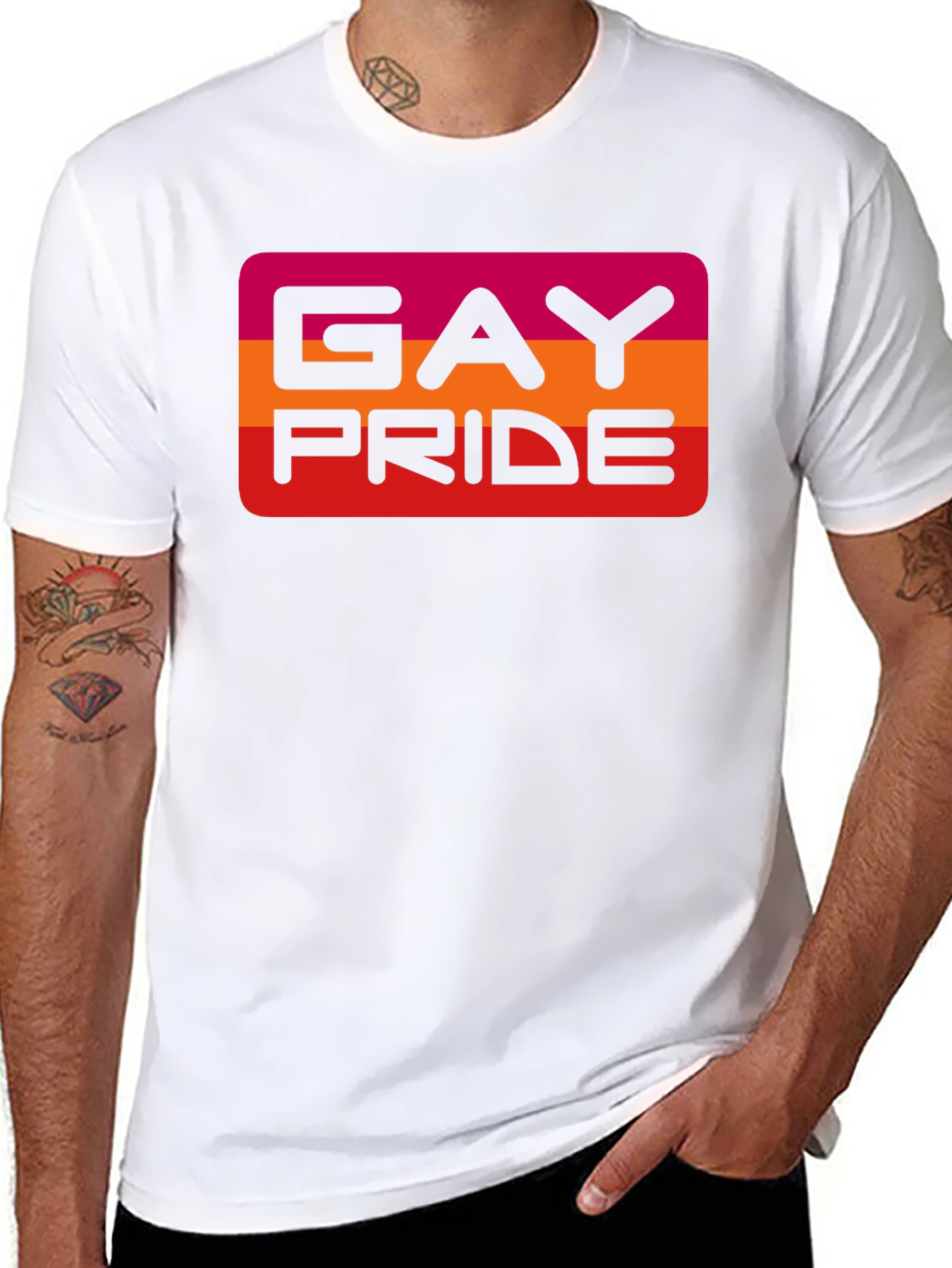 Gay Pride T-Shirt - Bold Graphic Tee