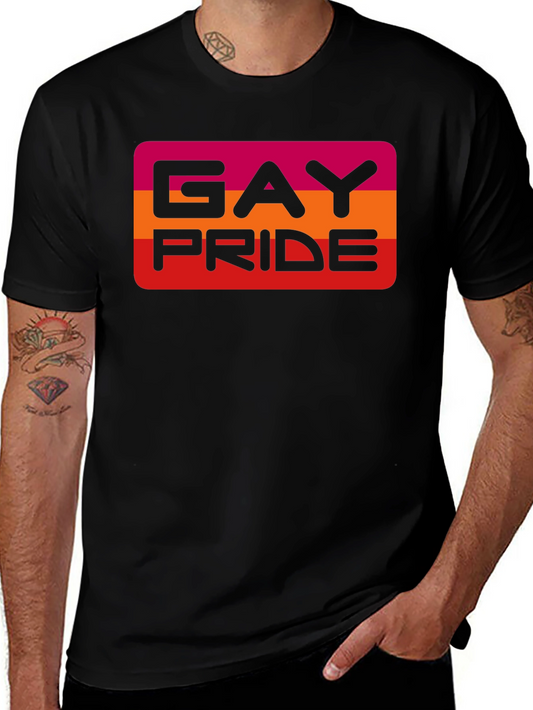 Gay Pride T-Shirt - Bold Graphic Tee
