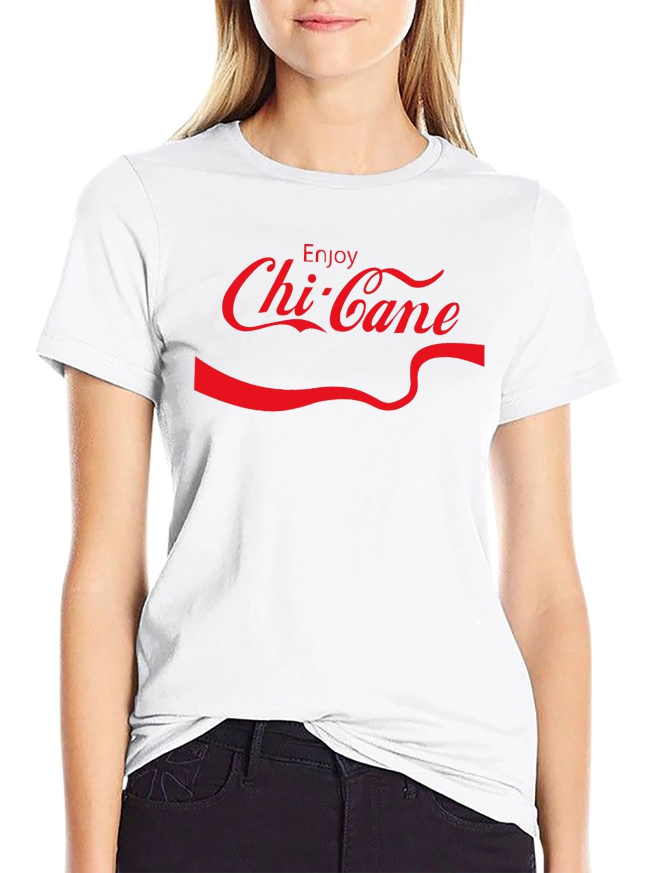 Chi-Cane Black Tee - Enjoy Chi-Cane T-Shirt