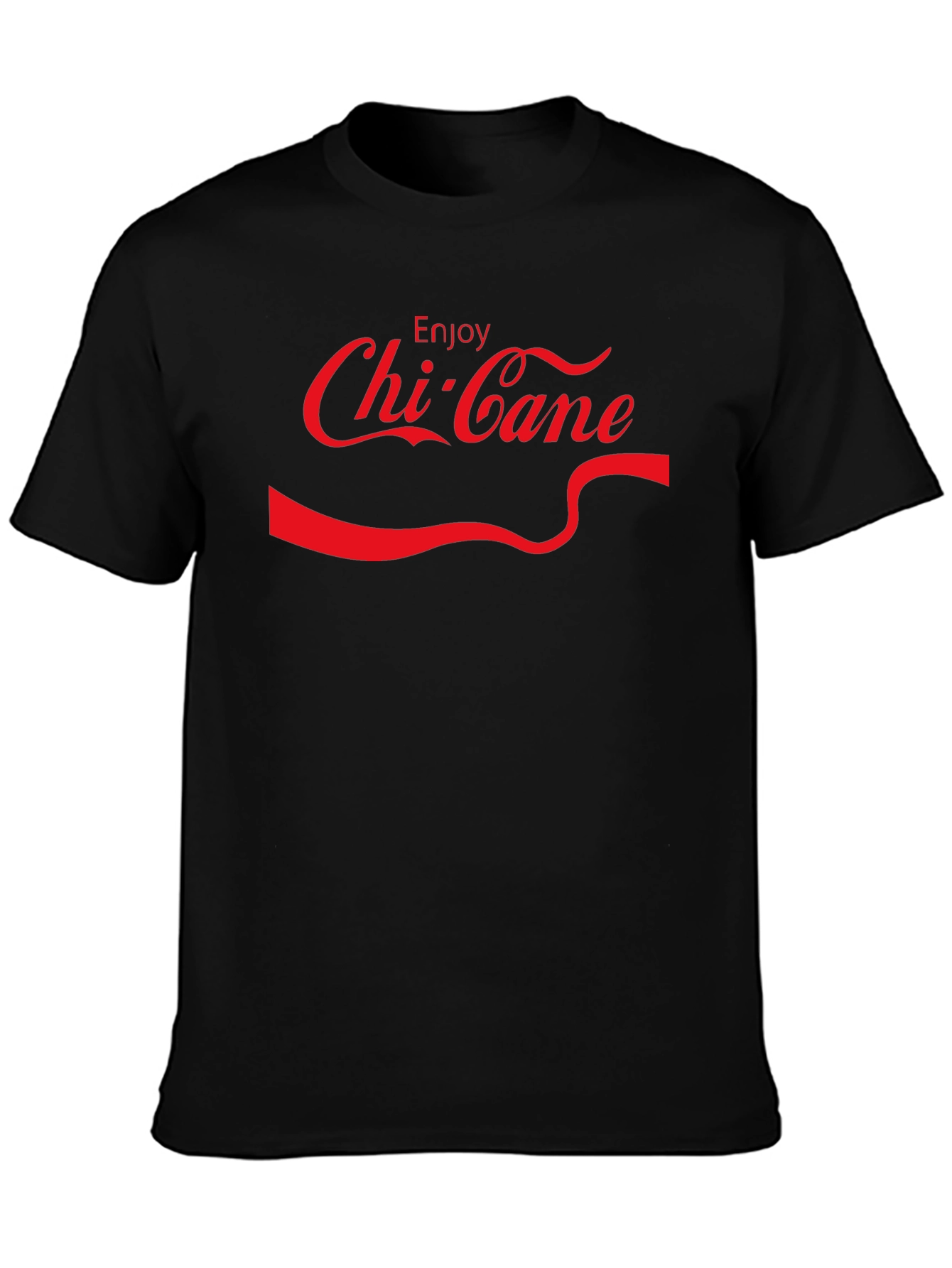 Chi-Cane Black Tee - Enjoy Chi-Cane T-Shirt