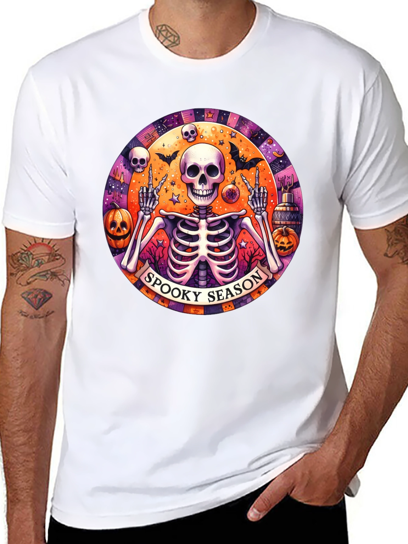 Spooky Season Skeleton T-Shirt