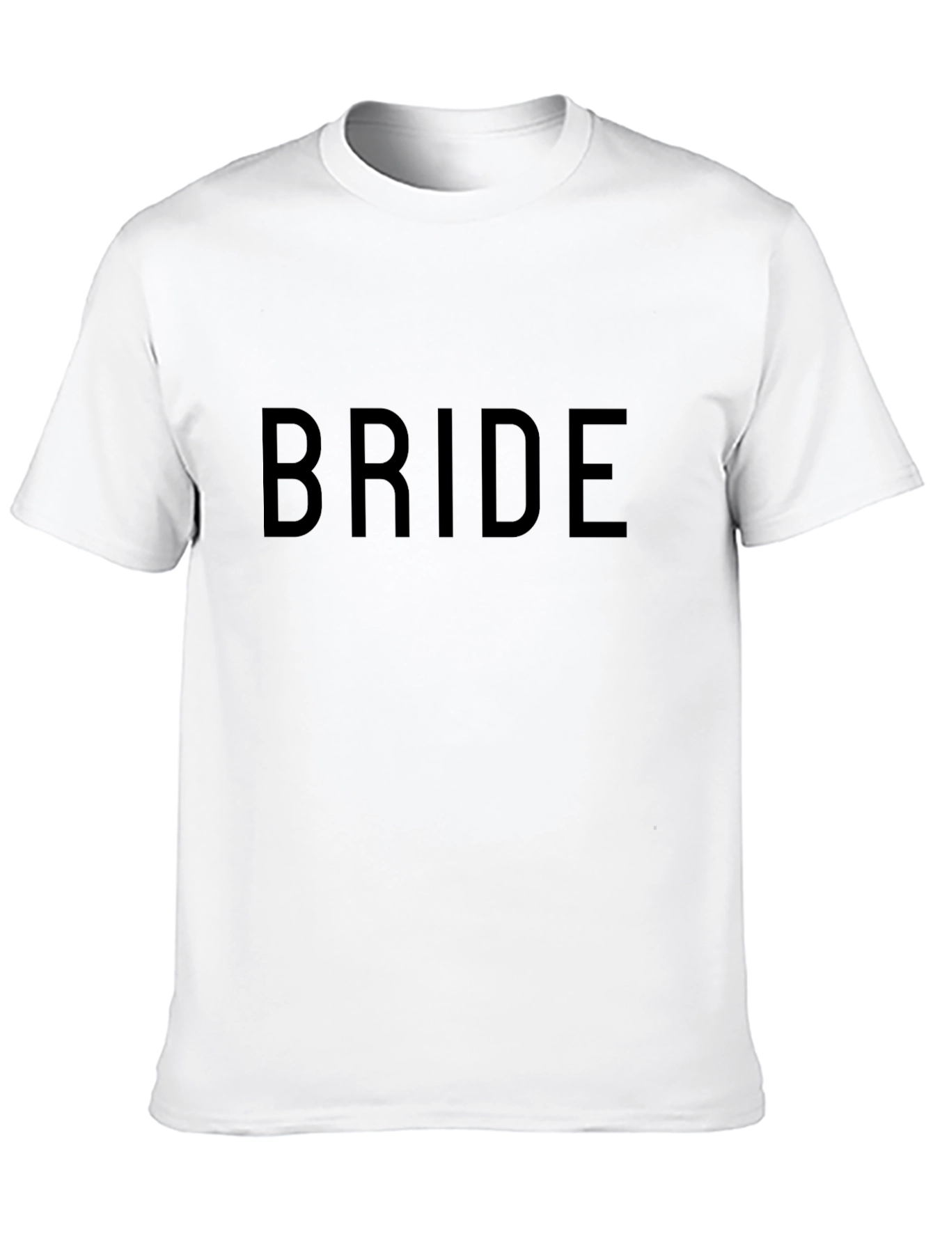 Bride Crew Neck Short Sleeve T-Shirt