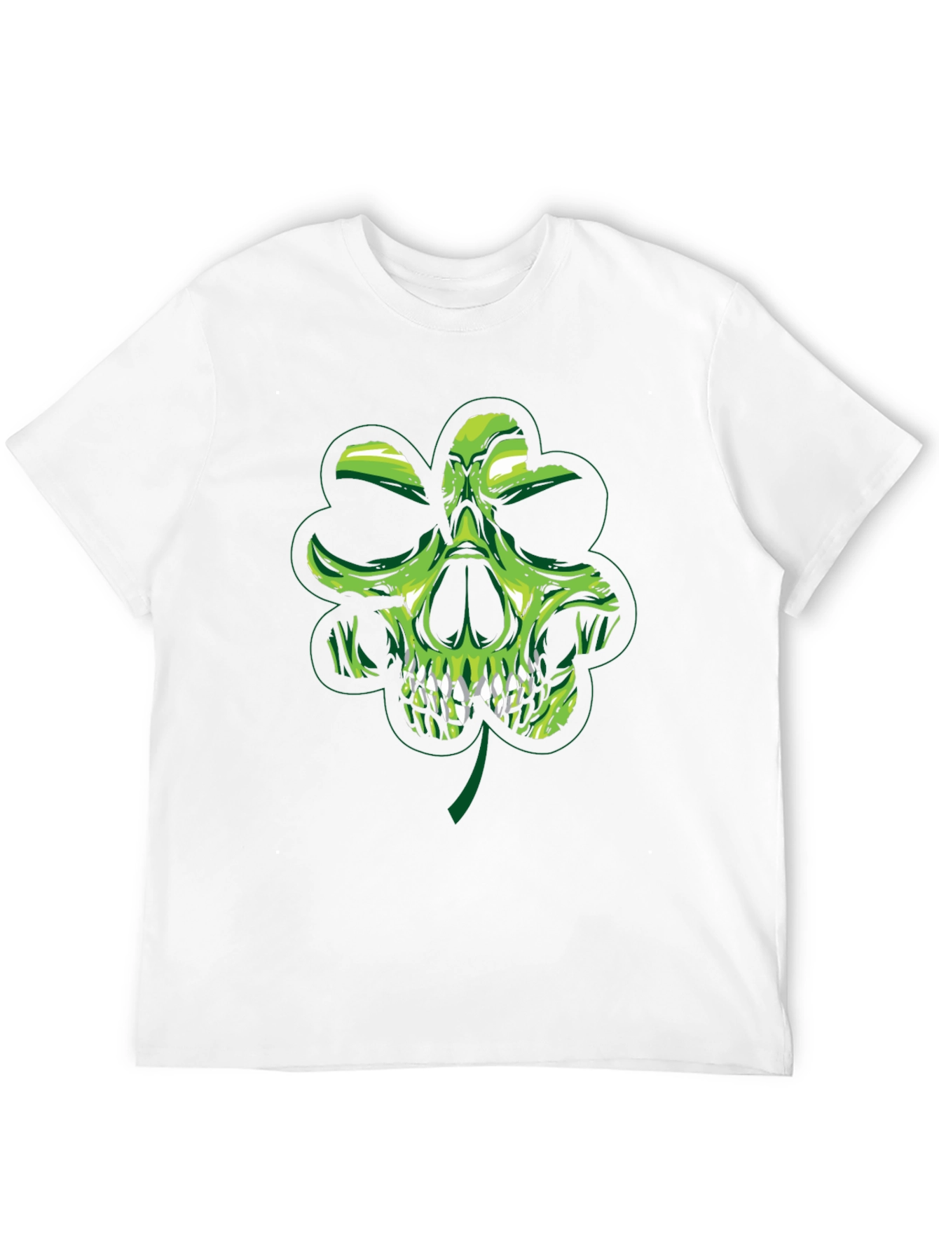 Skull Shamrock Graphic Tee - St. Patricks Day