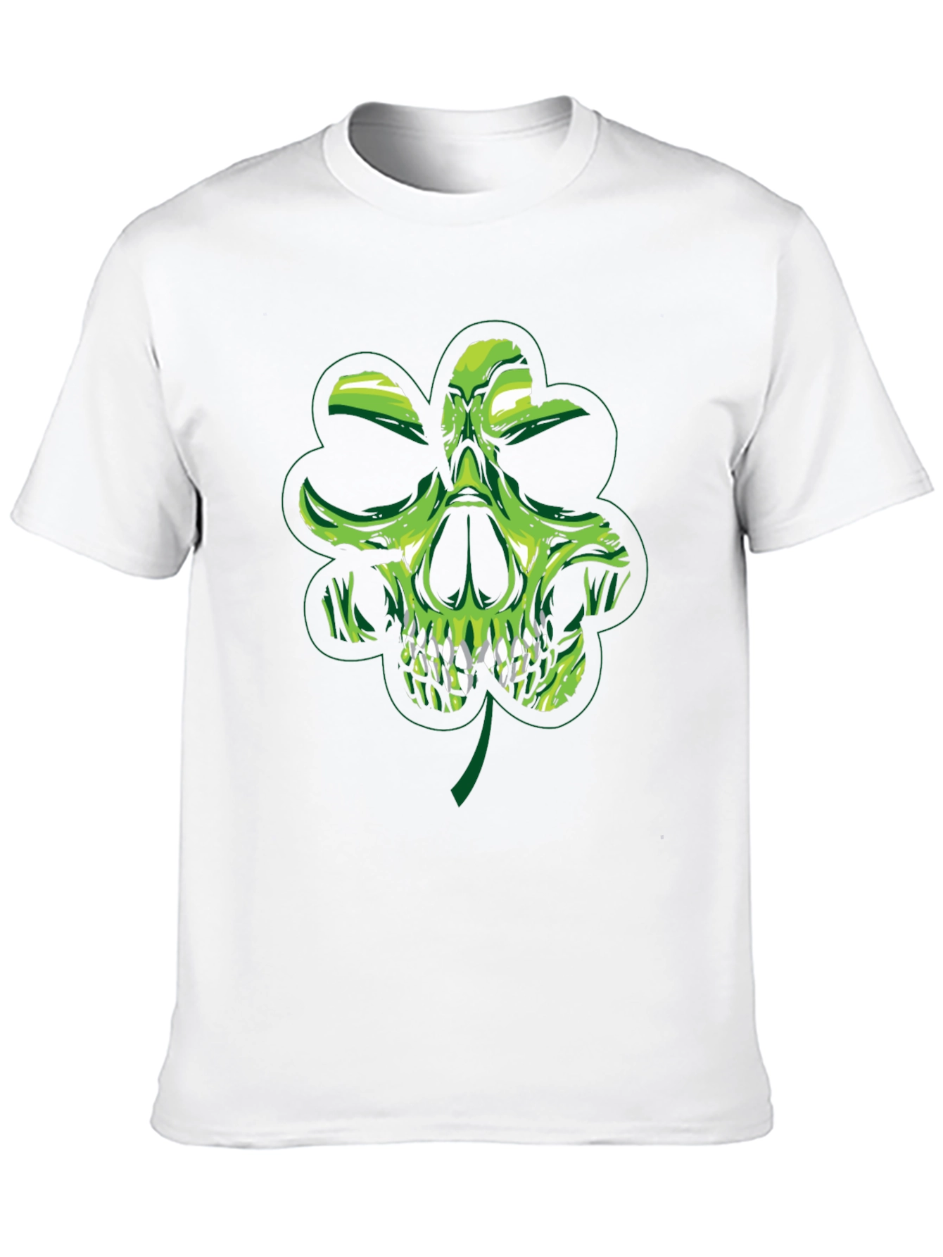 Skull Shamrock Graphic Tee - St. Patricks Day