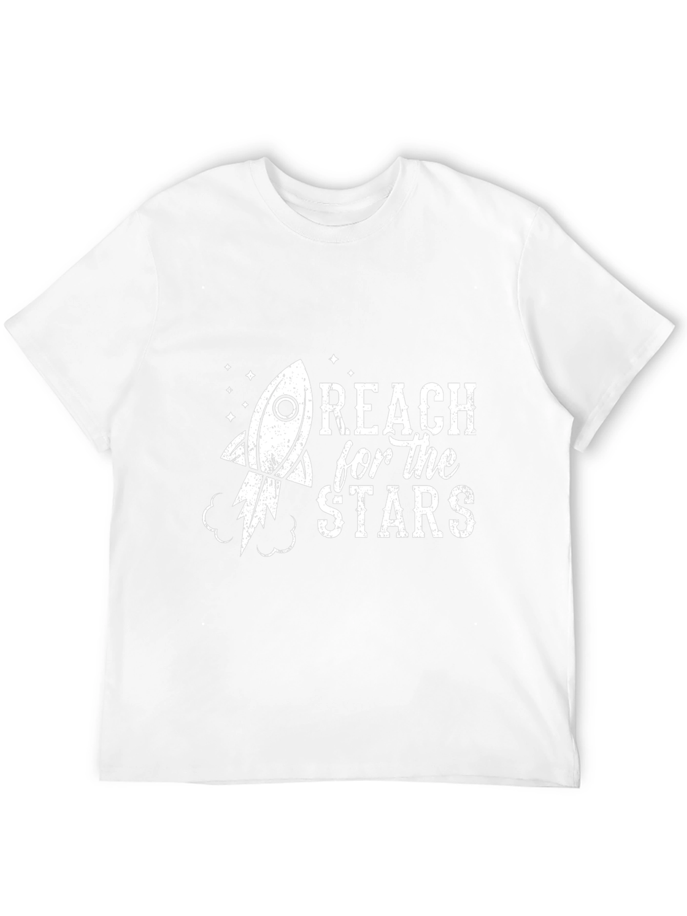 Reach for the Stars Rocket Graphic Tee