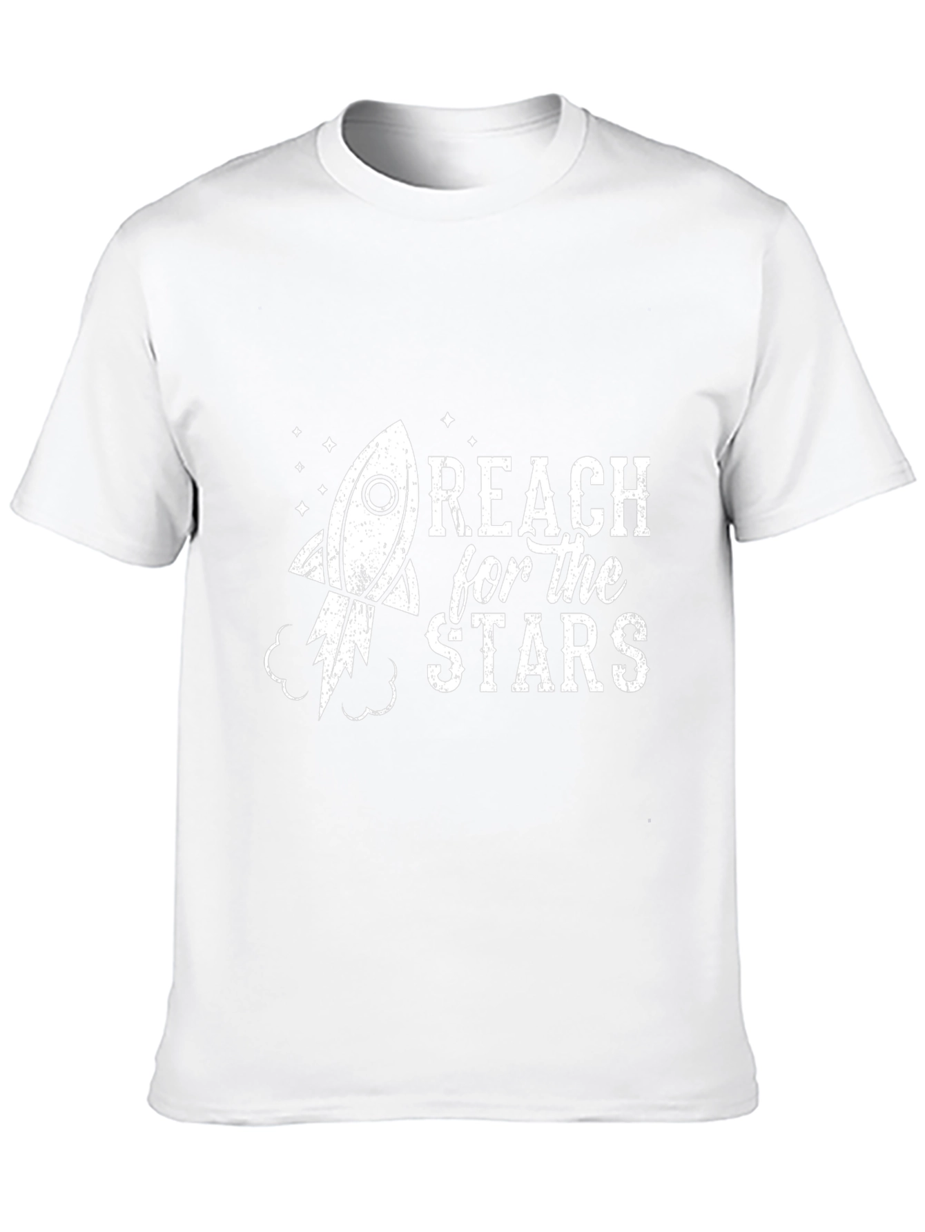 Reach for the Stars Rocket Graphic Tee